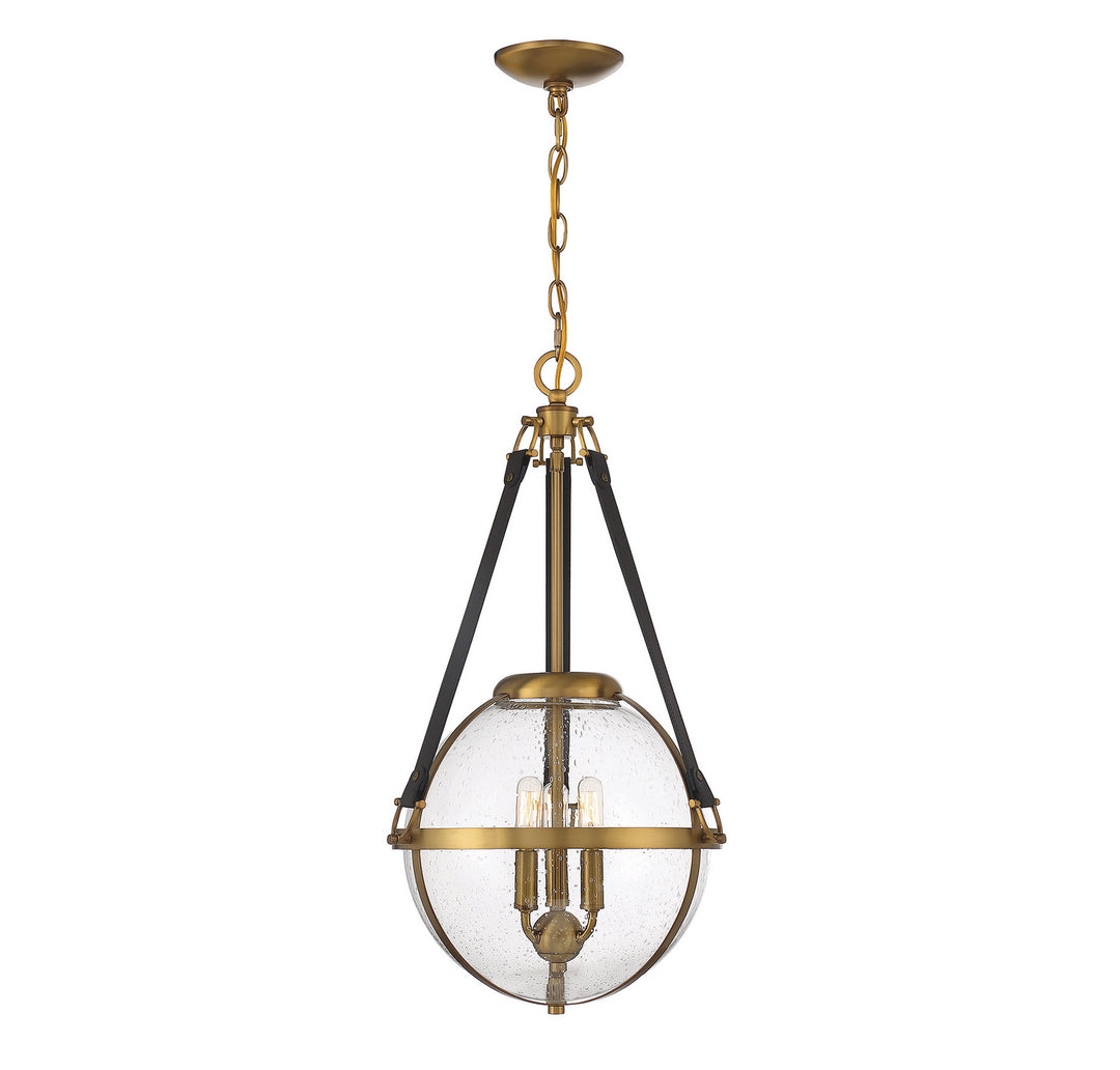Savoy House Bozeman 7-1837-3-322 Pendant Light - Warm Brass