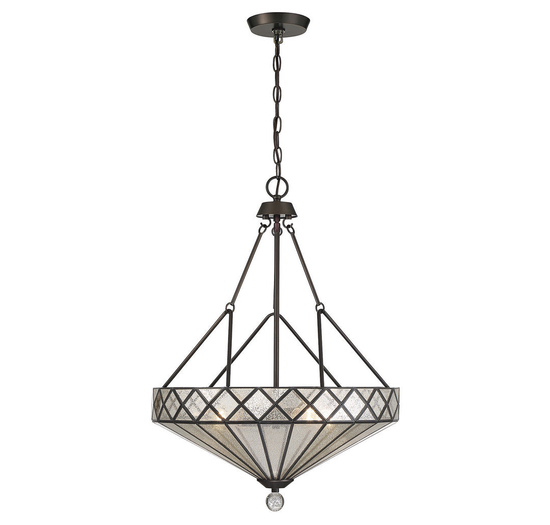 Savoy House Emerald 7-1870-4-28 Pendant Light - Oiled Burnished Bronze