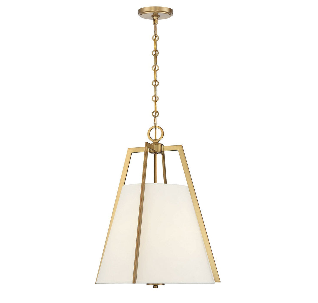 Savoy House Mansfield 7-1875-3-322 Pendant Light - Warm Brass