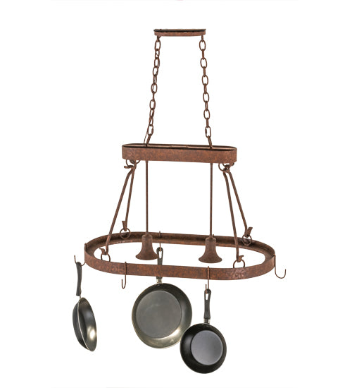 Meyda Tiffany Rooster 120183 Pendant Light - Red Rust