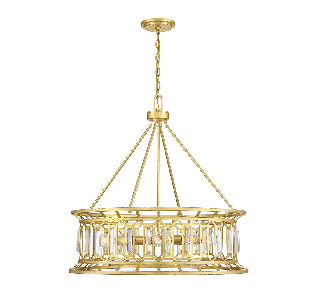 Savoy House Daintree 7-1947-8-260 Pendant Light - True Gold
