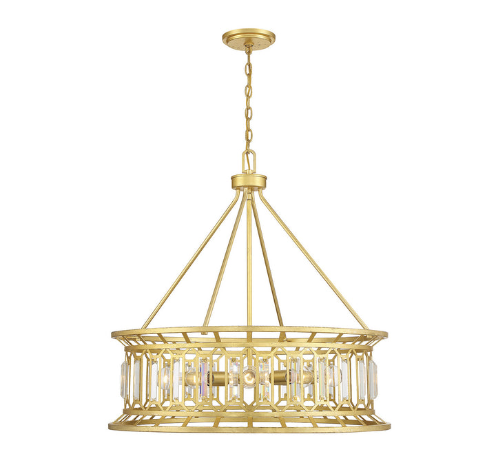 Savoy House Daintree 7-1947-8-260 Pendant Light - True Gold
