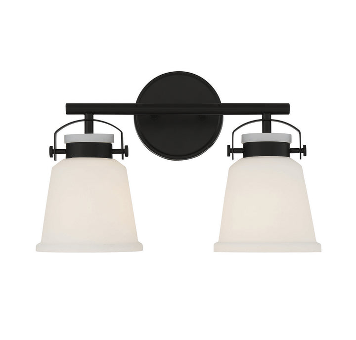 Savoy House Kaden 8-1627-2-BK Bath Vanity Light 16 in. wide - Matte Black