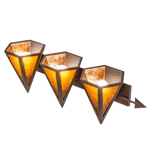 Meyda Tiffany Desert Arrow 120190 Bath Vanity Light 9 in. wide - Rust
