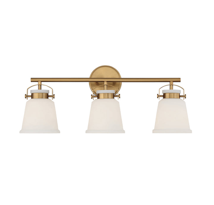 Savoy House Kaden 8-1627-3-322 Bath Vanity Light 26 in. wide - Warm Brass