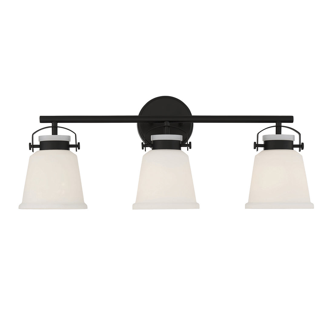 Savoy House Kaden 8-1627-3-BK Bath Vanity Light 26 in. wide - Matte Black