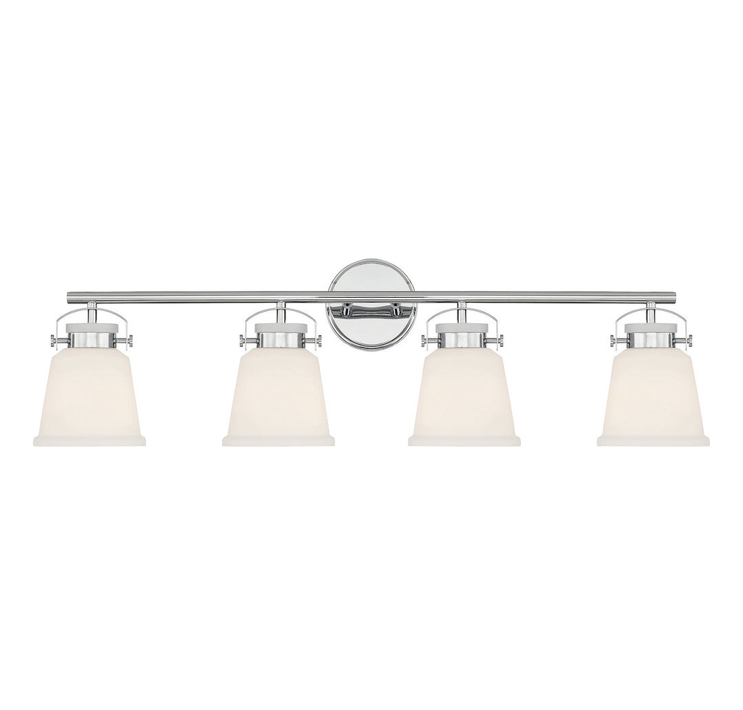 Savoy House Kaden 8-1627-4-11 Bath Vanity Light 34 in. wide - Polished Chrome