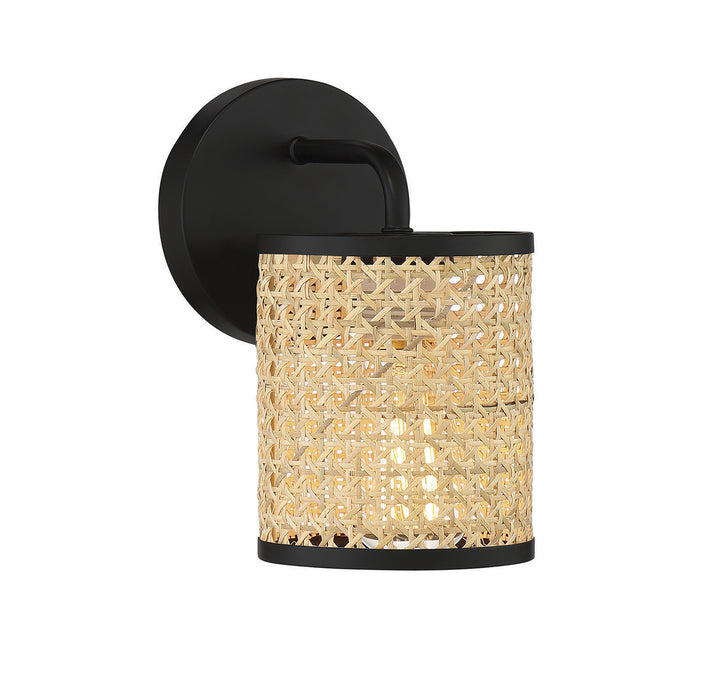 Savoy House Jaylar 9-1648-1-89 Wall Sconce Light - Matte Black