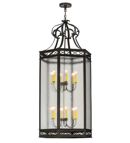 Meyda Tiffany Lighting 120251 Estancia 12 Light Pendant Decor Bronze / Dark