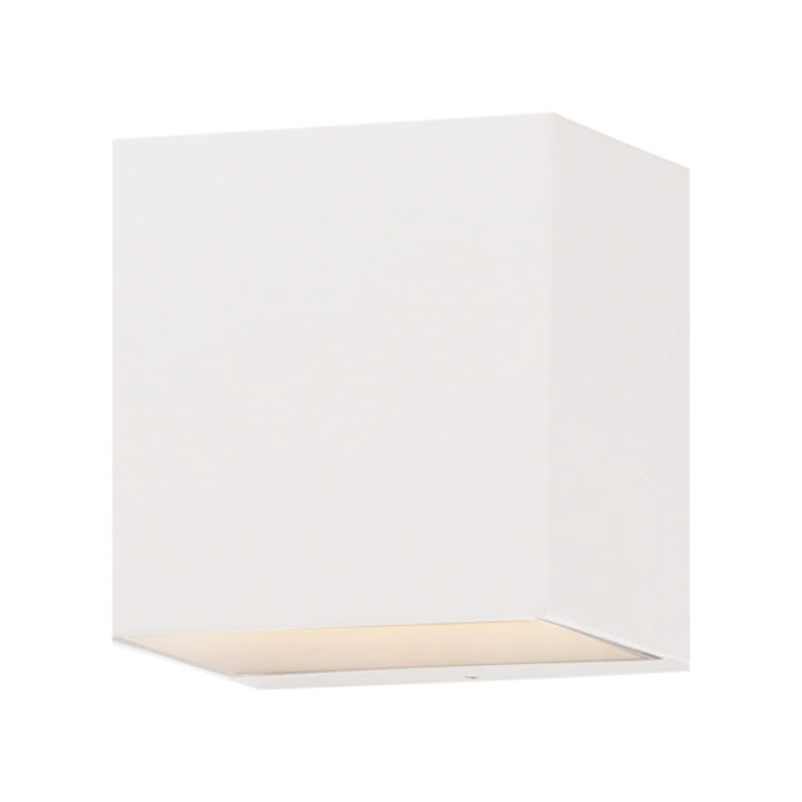 Et2 By Maxim E23216-WT Modern Blok Outdoor White