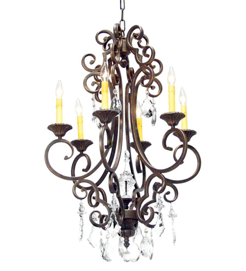 Meyda Tiffany Aumberto 120268 Chandelier Light - Crystal