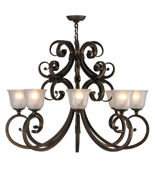 Meyda Tiffany Belvedere 120273 Chandelier Light - Custom