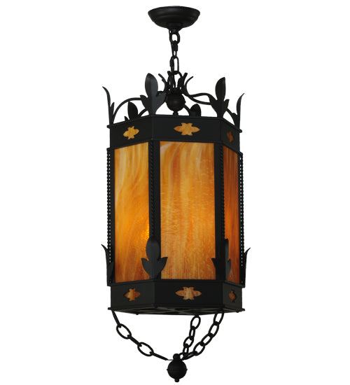 Meyda Tiffany Valhalla 120285 Pendant Light - Blackwash/Ha