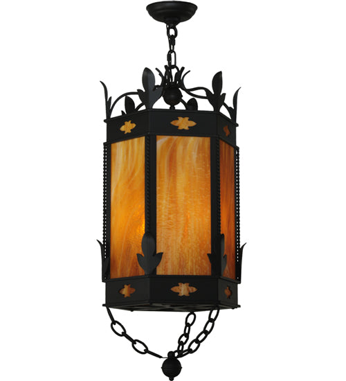 Meyda Tiffany Valhalla 120285 Pendant Light - Blackwash/Ha
