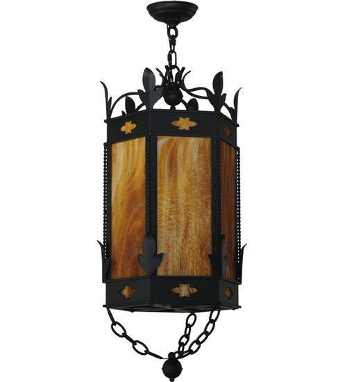 Meyda Tiffany Valhalla 120285 Pendant Light - Blackwash/Ha