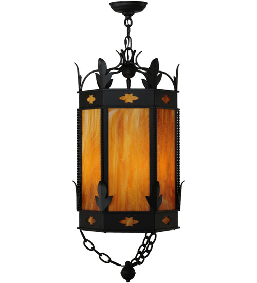 Meyda Tiffany Valhalla 120285 Pendant Light - Blackwash/Ha