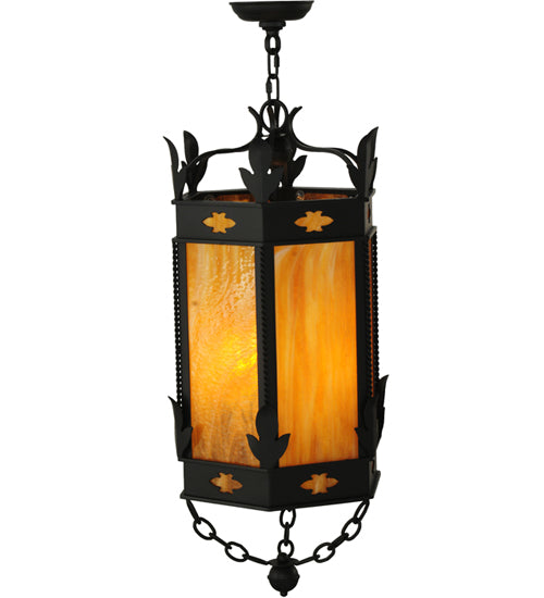 Meyda Tiffany Valhalla 120285 Pendant Light - Blackwash/Ha