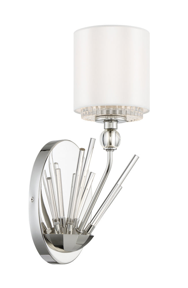 Metropolitan Sutton N7381-613 Wall Light - Polished Nickel
