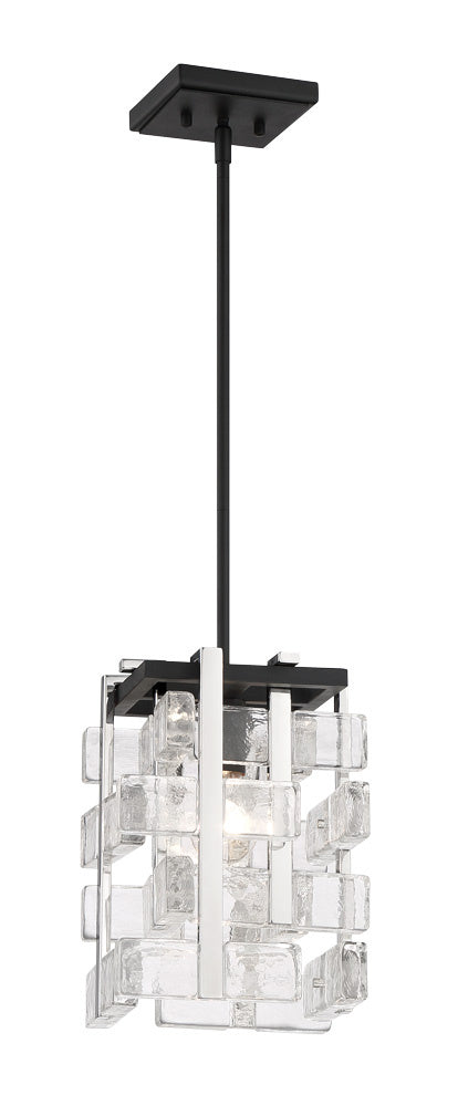 Metropolitan Painesdale N7541-729 Pendant Light - Sand Coal And Polished Nickel