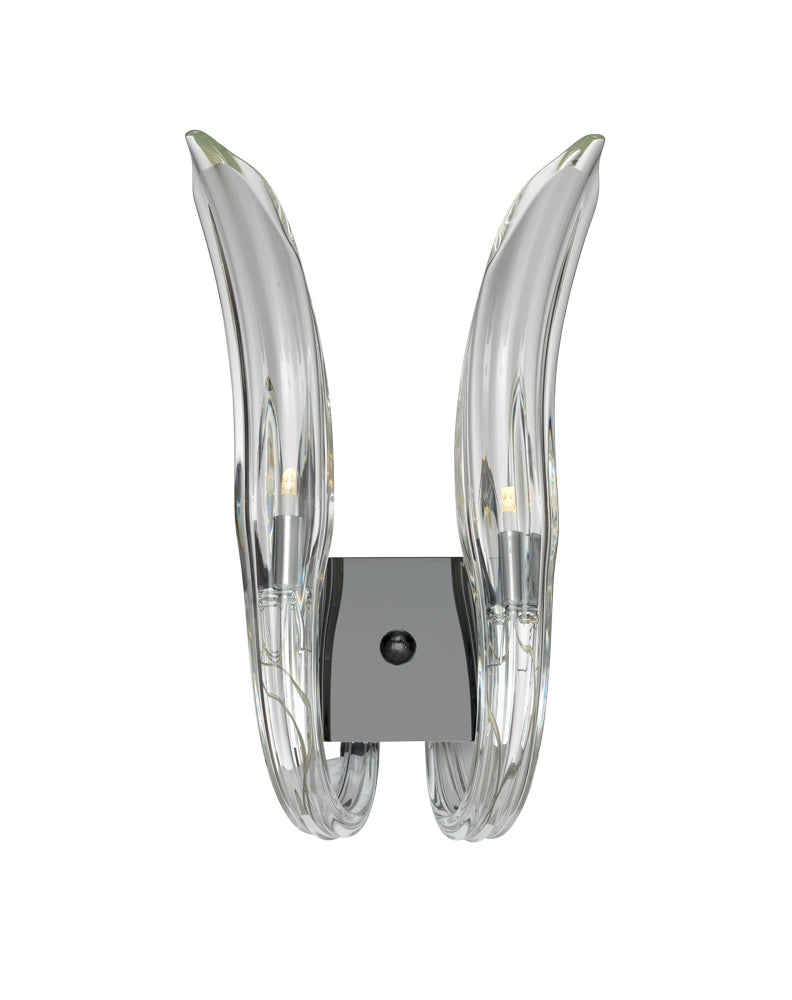 Metropolitan Cisne N9302 Wall Light - Polished Nickel
