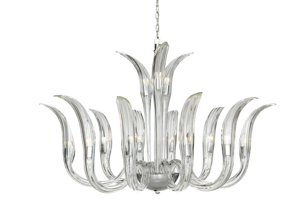 Metropolitan Cisne N9313 Chandelier Light - Polished Nickel