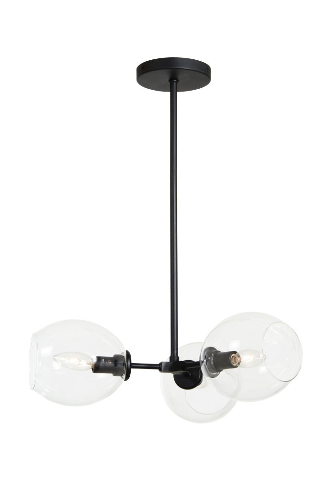 George Kovacs Nexpo P1363-66A Chandelier Light - Coal