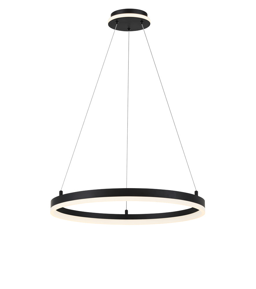 George Kovacs Recovery P1911-66A-L Pendant Light - Matte Black