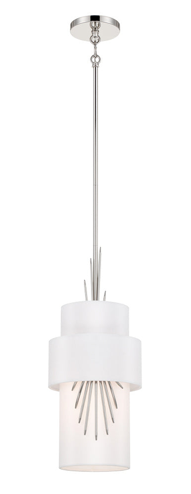 George Kovacs Gramercy P5391-613 Pendant Light - Polished Nickel