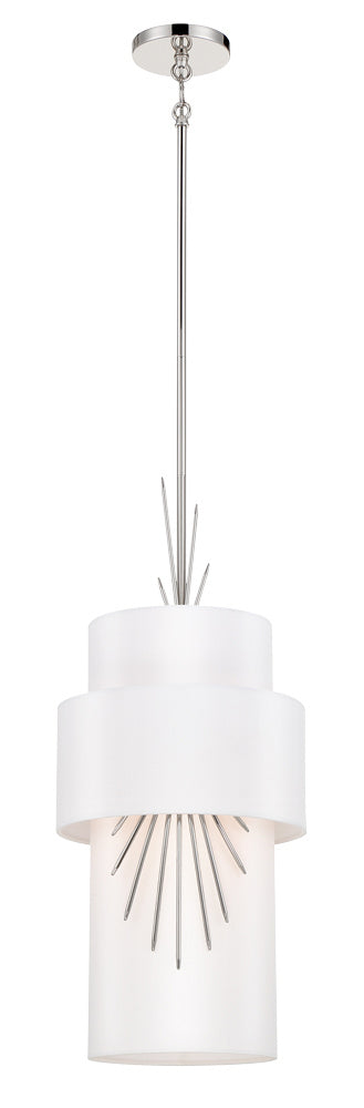 George Kovacs Gramercy P5392-613 Pendant Light - Polished Nickel