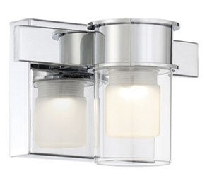 George Kovacs Herald Square P5411-077-L Wall Light - Chrome