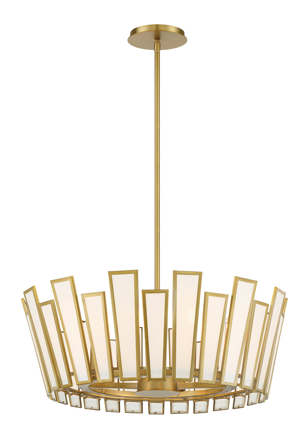 Minka-Lavery Ricochet 2675-695 Chandelier Light - Soft Brass