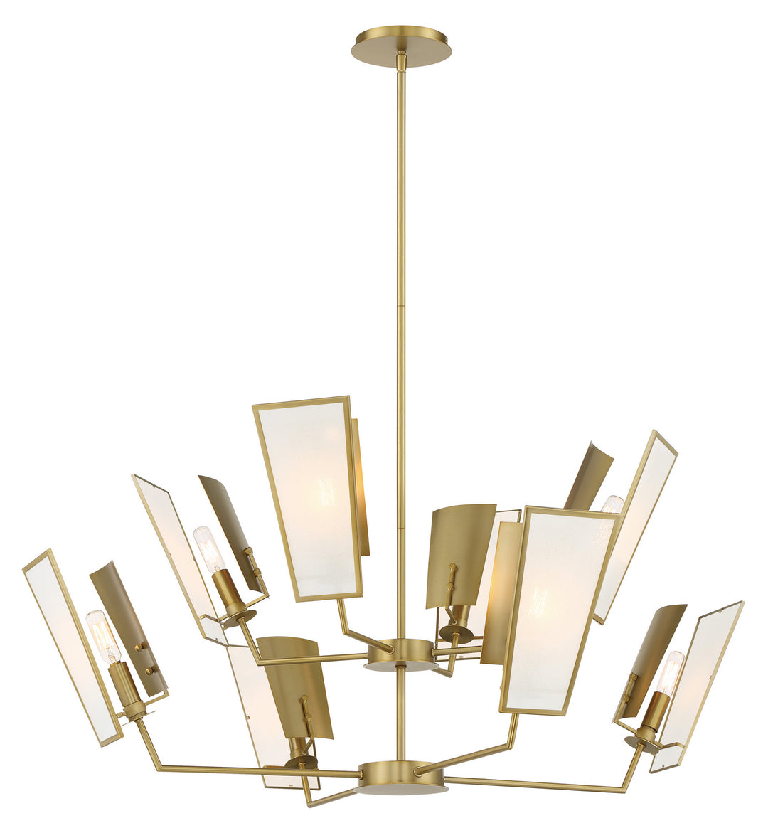 Minka-Lavery Ricochet 2678-695 Chandelier Light - Soft Brass