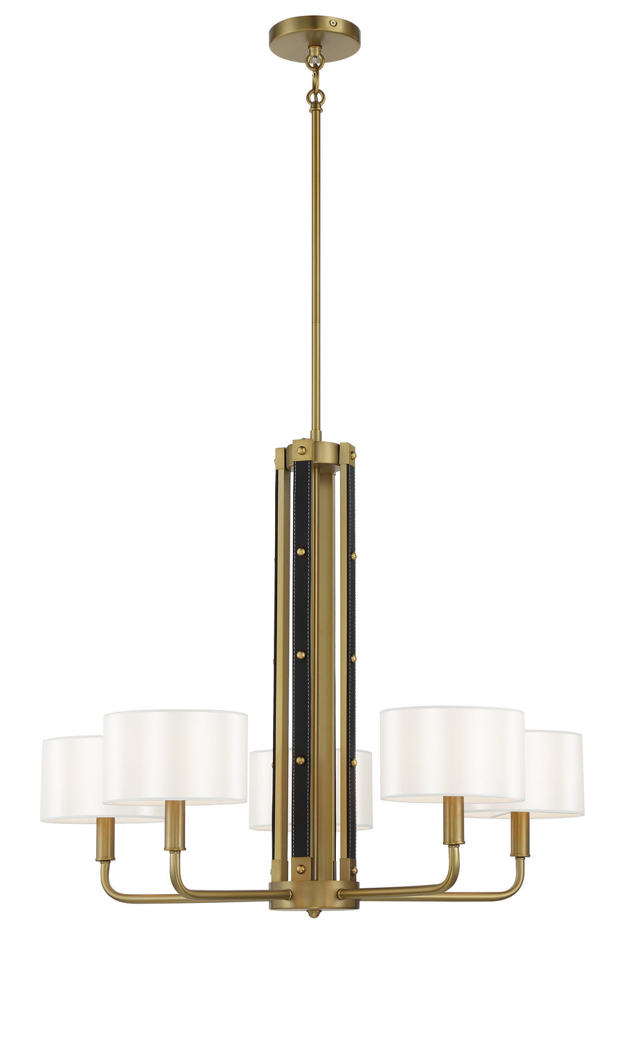 Minka-Lavery Chelsea 2785-695 Chandelier Light - Soft Brass