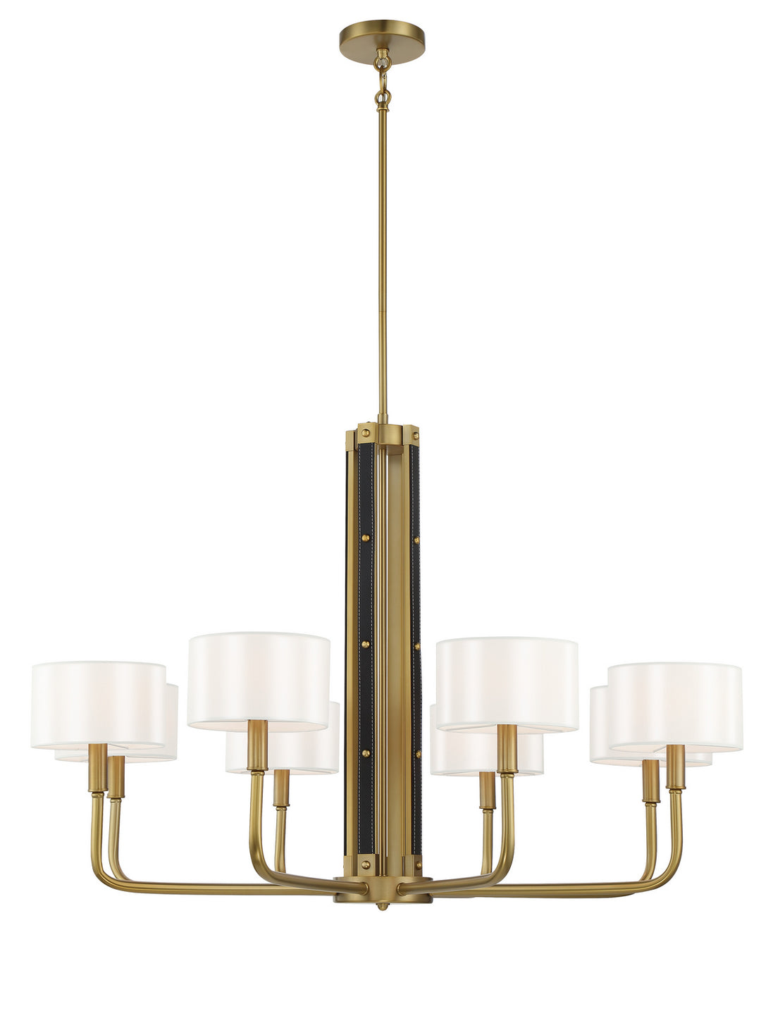 Minka-Lavery Chelsea 2788-695 Chandelier Light - Soft Brass