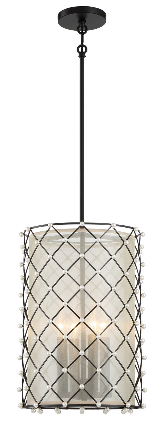 Minka-Lavery Sheer Elegance 2863-66A Pendant Light - Coal