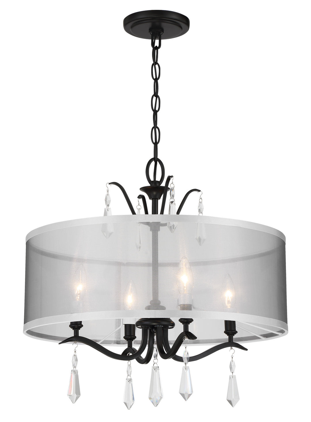 Minka-Lavery Laurel Estate 4443-66A Chandelier Light - Coal