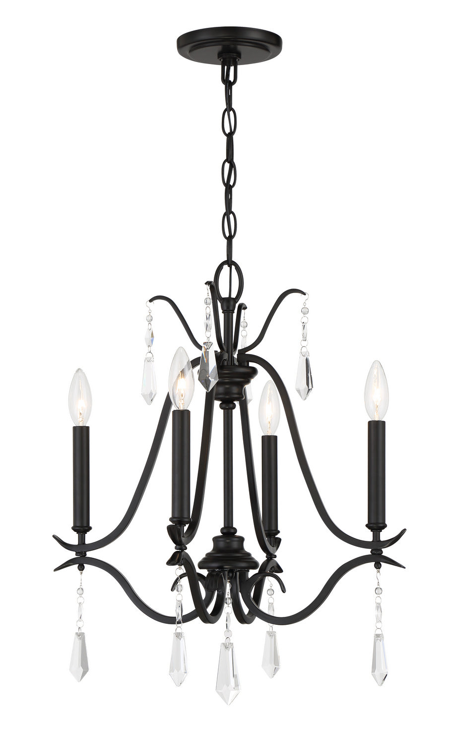 Minka-Lavery Laurel Estate 4444-66A Chandelier Light - Coal