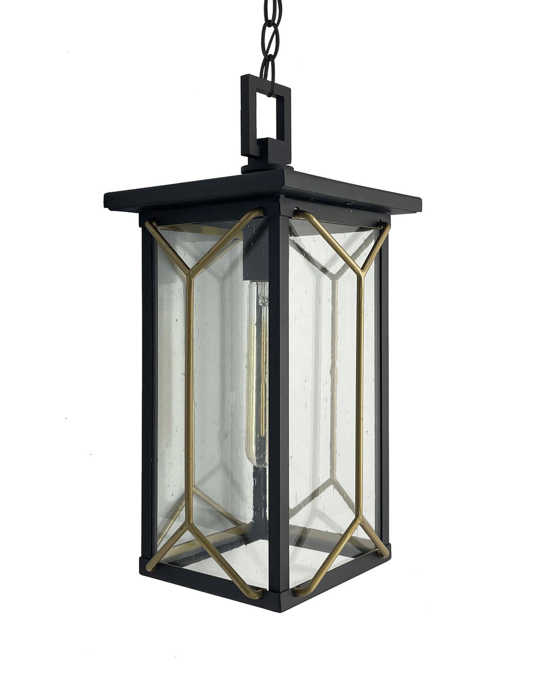 Minka-Lavery Lighting 72804-727 Hillside Manor One Light Chain Hung Outdoor Two-Tone