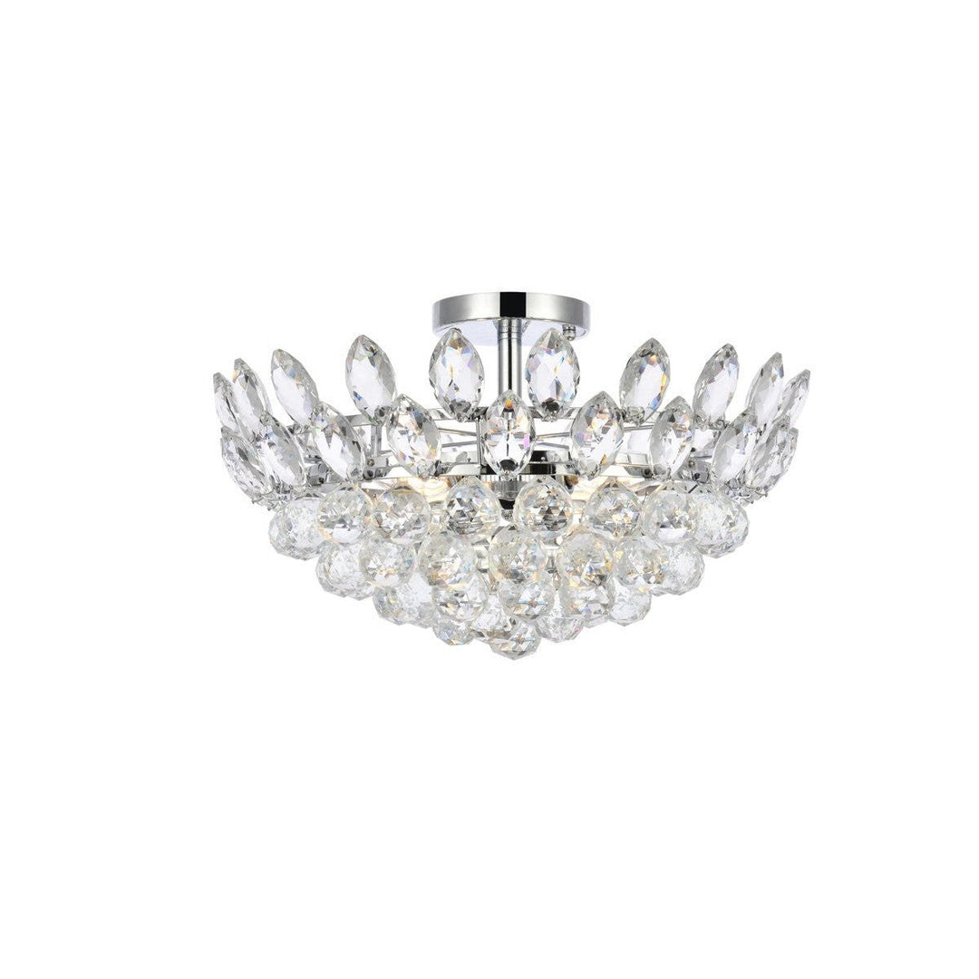 Elegant Emilia 1105F18C Ceiling Light - Chrome