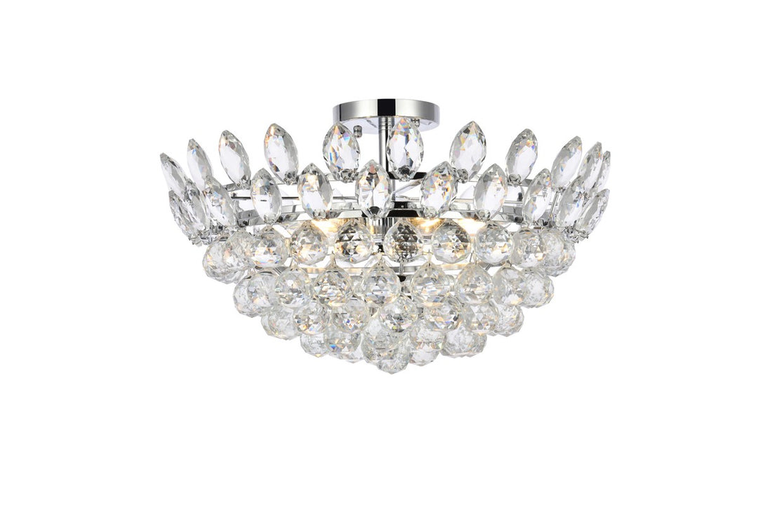 Elegant Emilia 1105F20C Ceiling Light - Chrome