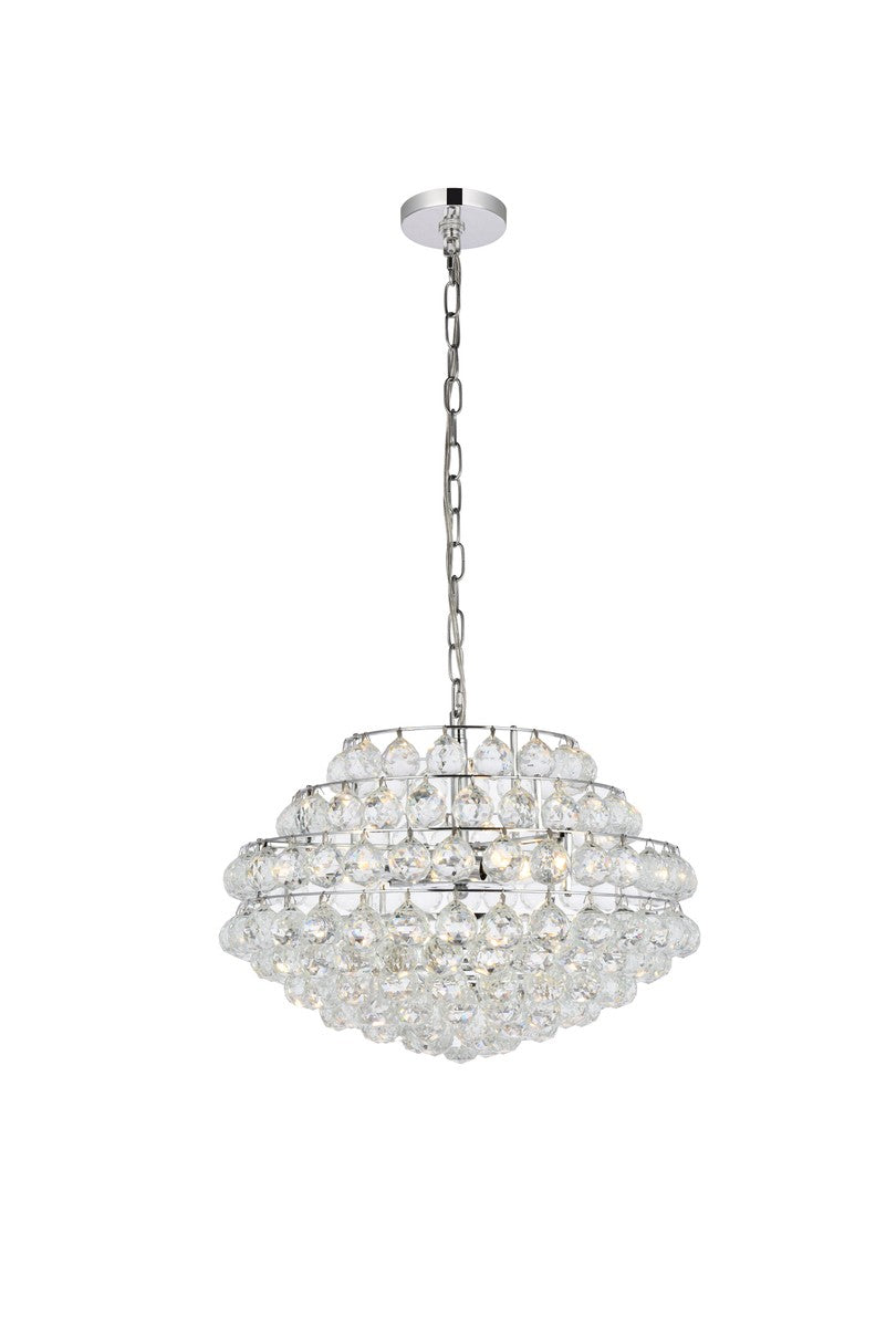 Elegant Savannah 1106D20C Pendant Light - Chrome