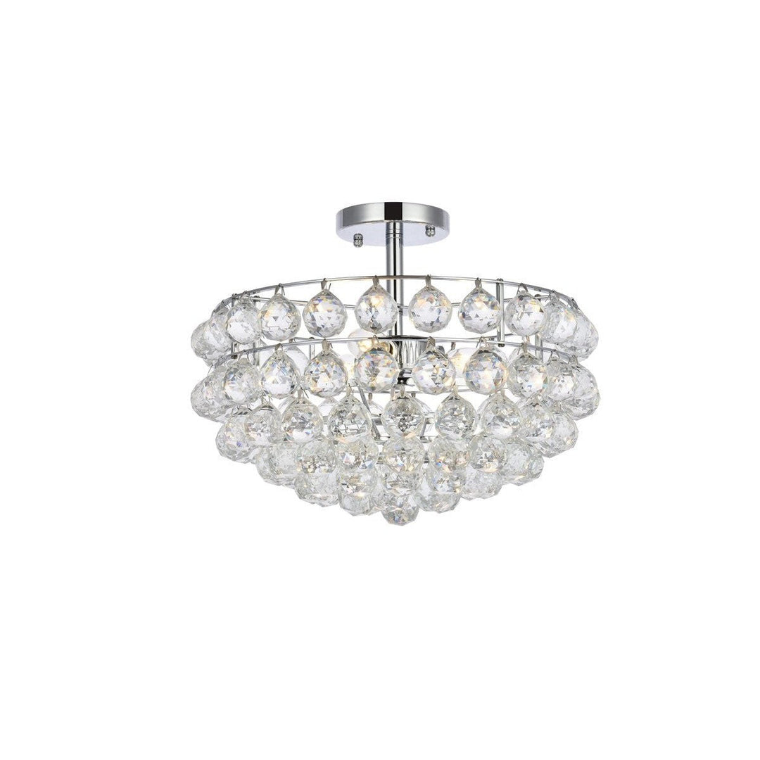 Elegant Savannah 1107F16C Ceiling Light - Chrome