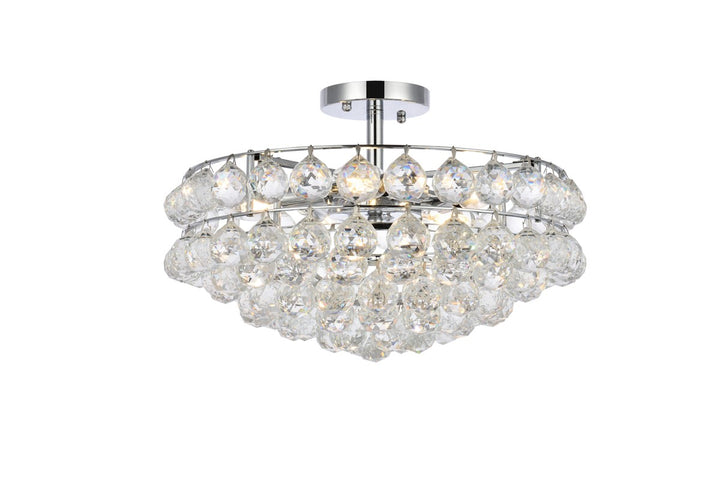 Elegant Savannah 1107F18C Ceiling Light - Chrome