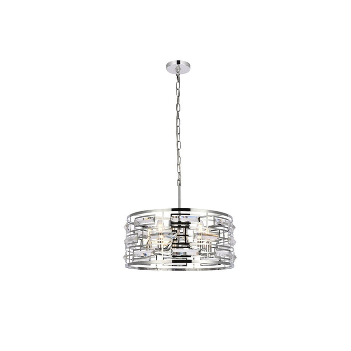 Elegant Kennedy 1108D19C Pendant Light - Chrome