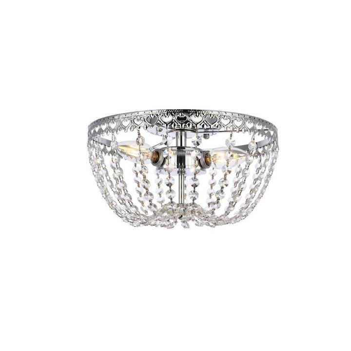 Elegant Kylie 1112F12C Ceiling Light - Chrome