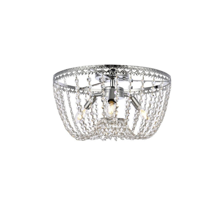 Elegant Kylie 1112F16C Ceiling Light - Chrome