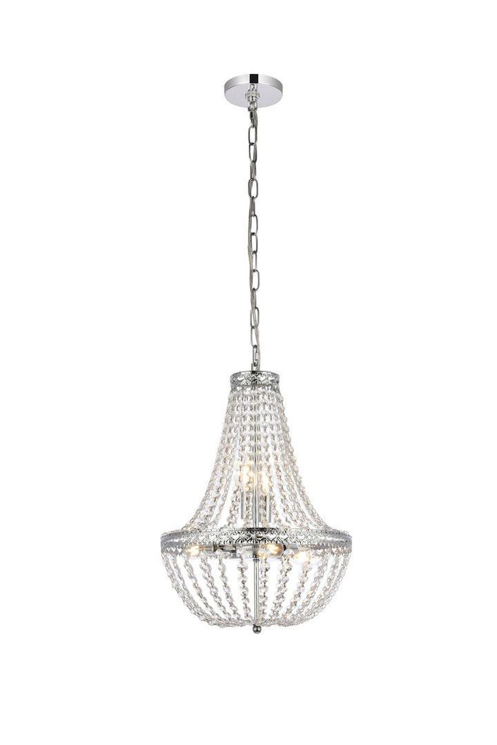 Elegant Valeria 1113D14C Pendant Light - Chrome