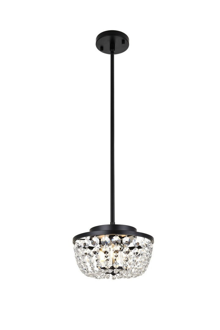 Elegant Gianna 1114D10BK Pendant Light - Black