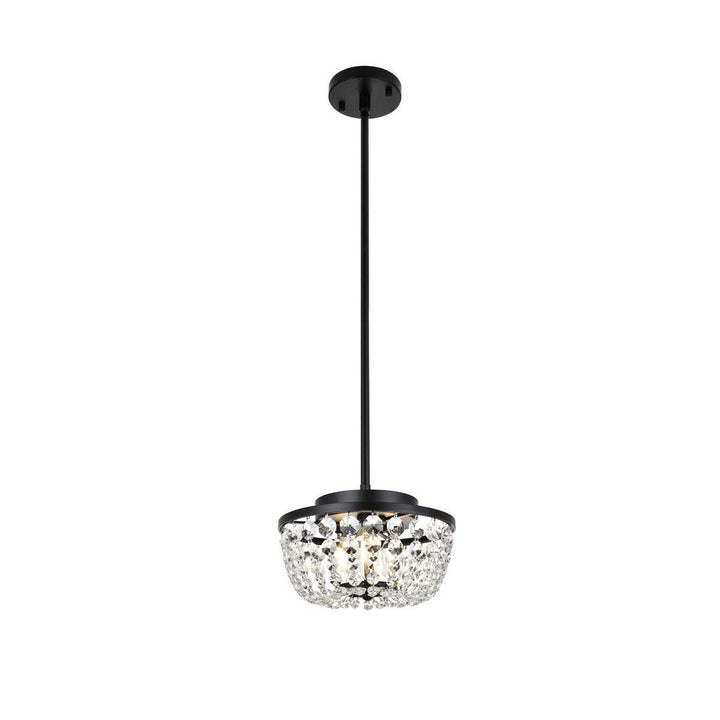 Elegant Gianna 1114D10BK Pendant Light - Black