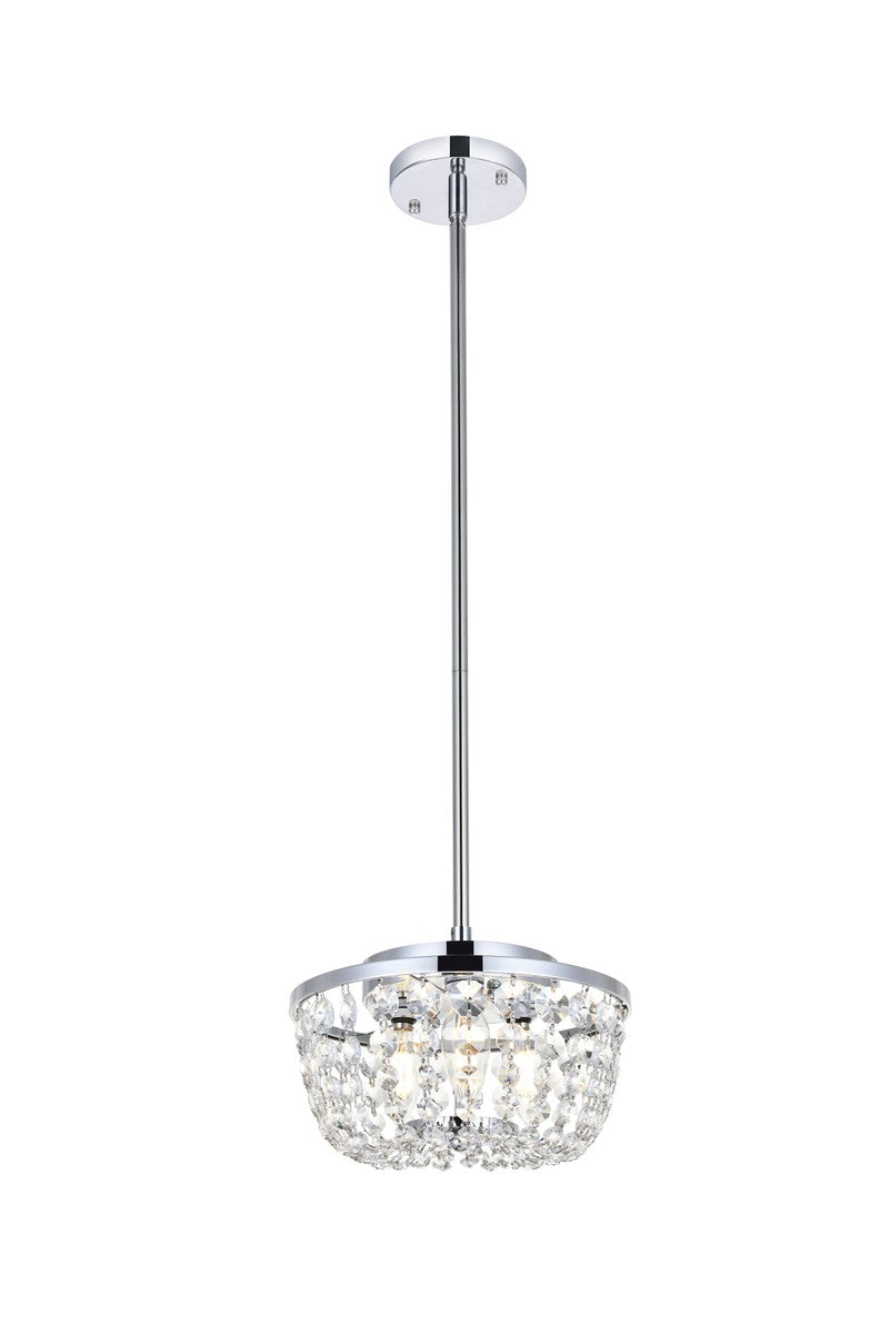 Elegant Gianna 1114D10C Pendant Light - Chrome